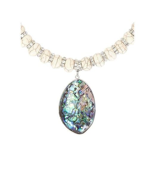 Julietta White Belize Necklace