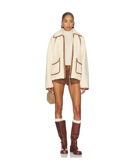 Lovers + Friends Natural Hailey Jacket