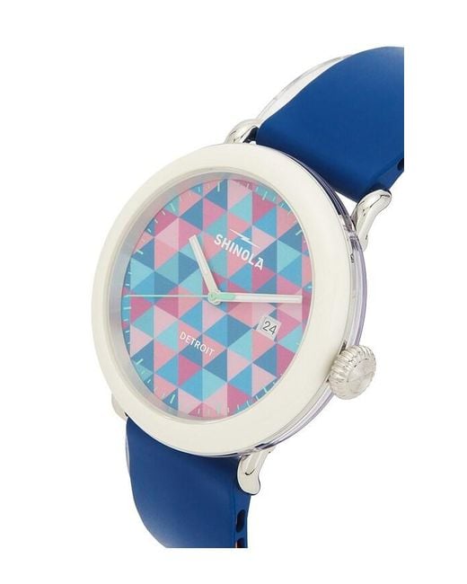 Shinola Blue Detrola 3Hd 41Mm Watch for men