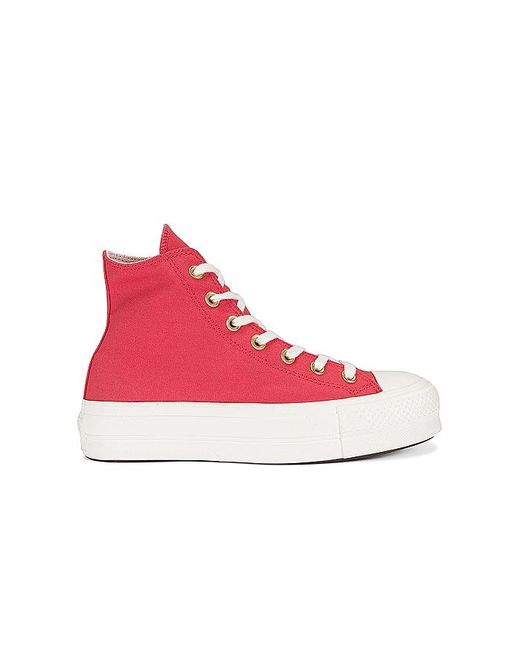 Converse Red Chuck Taylor All Star Lift Sneaker