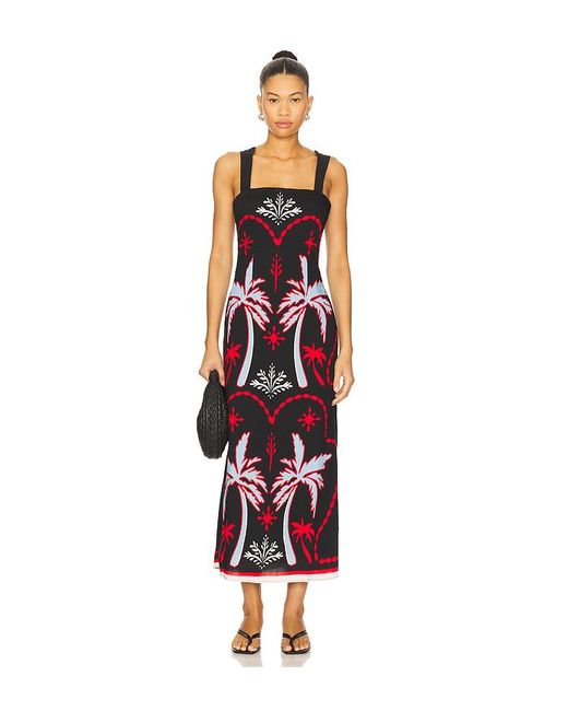 Vestido Midi Florence En Color Negro Talla (También En M, S, Xs) Seven Wonders de color White