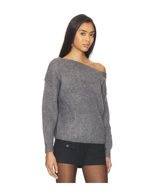 Line & Dot Gray Shore Sweater