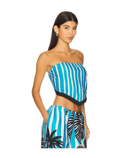 Seven Wonders Blue Oberteil Tropex