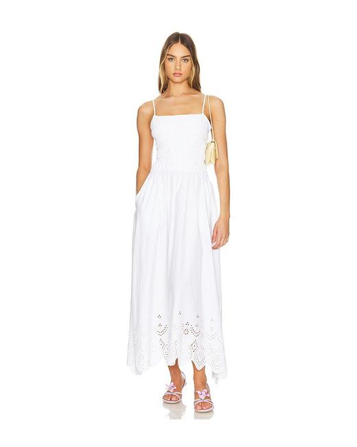 Vestido The Delta En Color Blanco Talla (También En M, S) Solid & Striped de color White