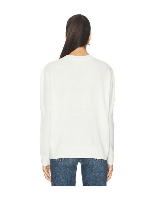 RUE SOPHIE White Mia Sweater