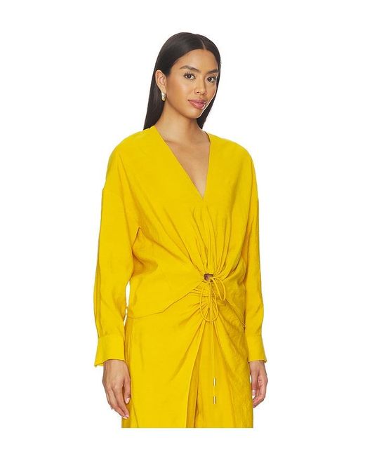Silvia Tcherassi Yellow Bluse Merida