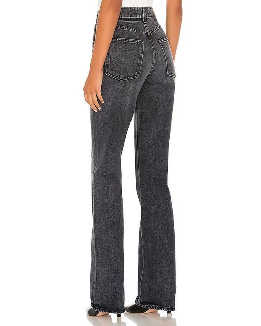 GRLFRND Blue Melanie High Rise Boot Cut Jeans