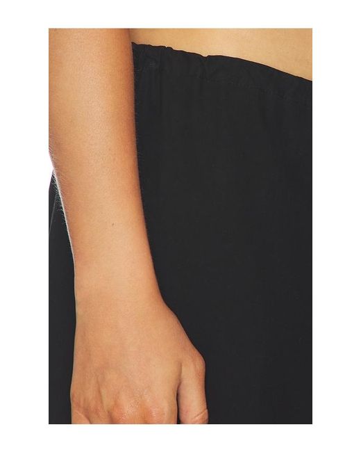 Cotton Citizen Black The Santorini Drawstring Pant