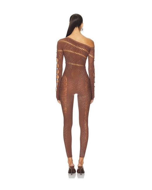 POSTER GIRL Multicolor Ivy Long Rhinestone Jumpsuit