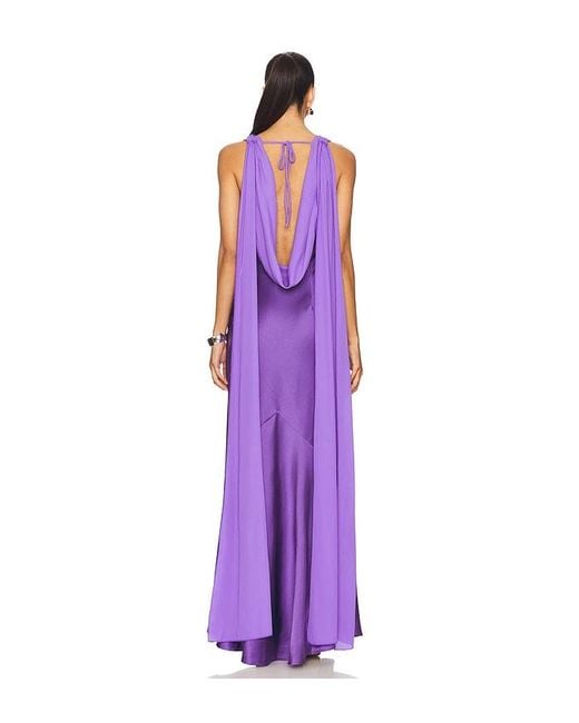 Runaway the Label Purple X Revolve Gabriella Maxi Dress