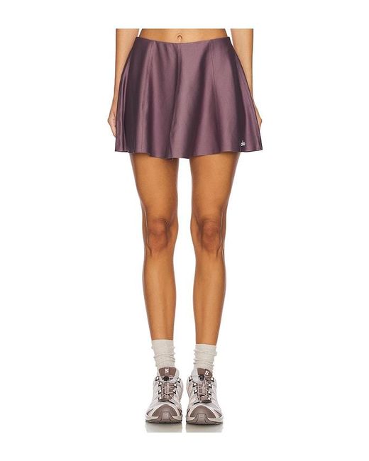 Alo Yoga Multicolor Airlist Down The Line Tennis Skirt