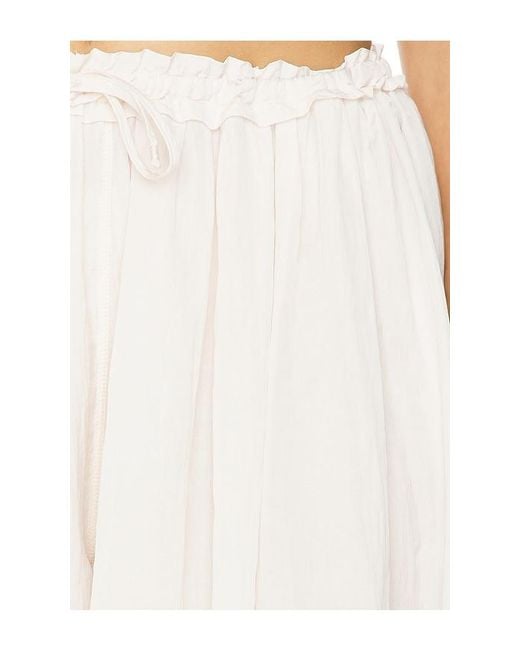 Free People White X Intimately Fp Forever Young Pant