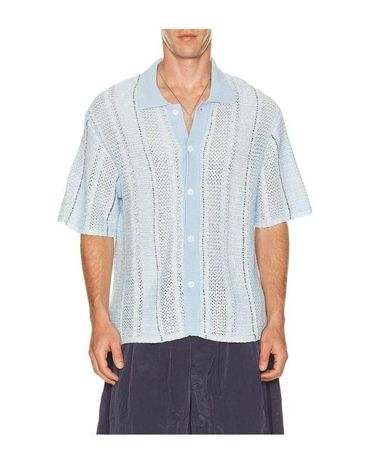 Feng Chen Wang White Knitted Cardigan Sweater for men