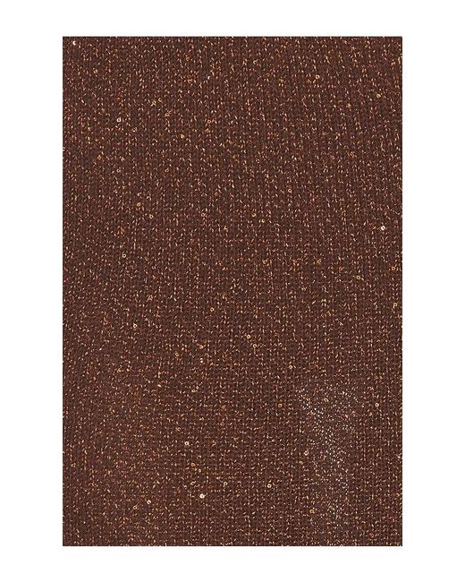 Asta Resort Brown Michaela Longsleeve Top