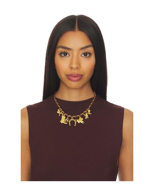 Elizabeth Cole White Dakota Necklace