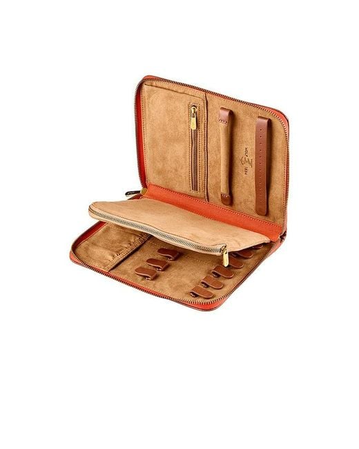 Wolf Orange Ida Travel Jewelry Portfolio