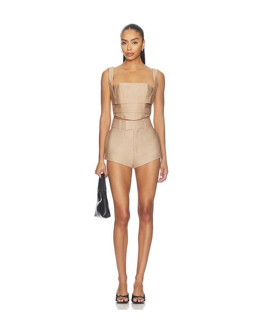 AFRM White Elson Short