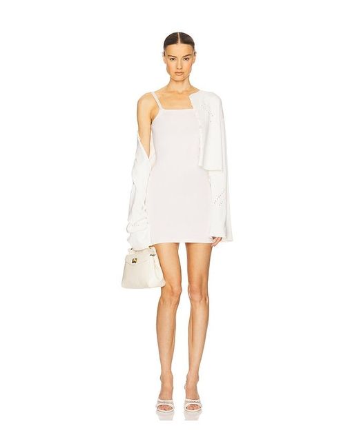 Helsa White Aurinda Mini Dress