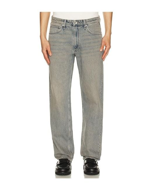 Rag & Bone Gray Fit 4 Authentic Rigid Infuse Jeans for men