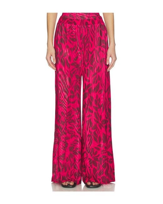 Eywasouls Malibu Red Seby Pant