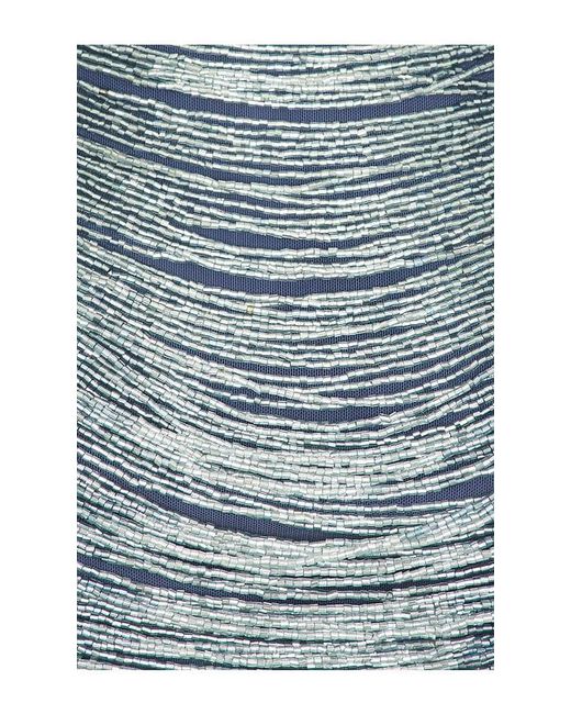 Cult Gaia Blue Taraji Sleeveless Top
