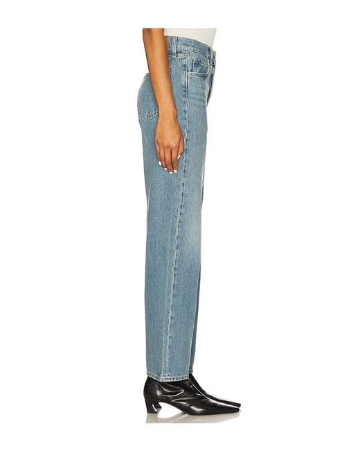 Rag & Bone Blue Shea Ankle Straight Jeans