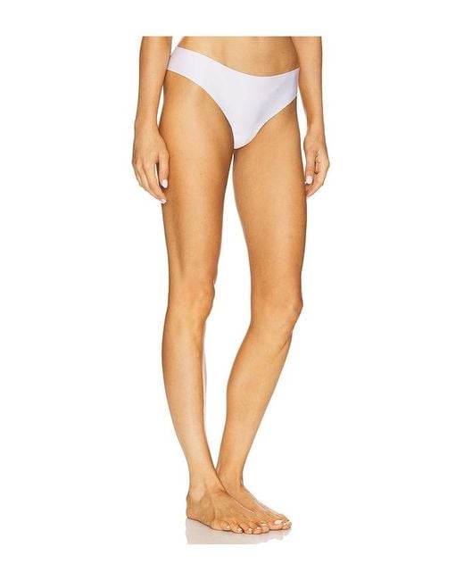 Commando White Butter Thong