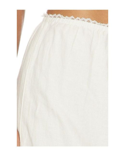 Posse White Darya Skirt
