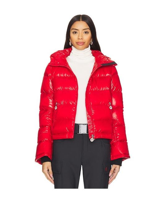 Perfect Moment Red Polar Flare Jacket
