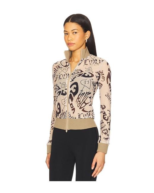 Juliet Johnstone Natural Mesh Track Jacket