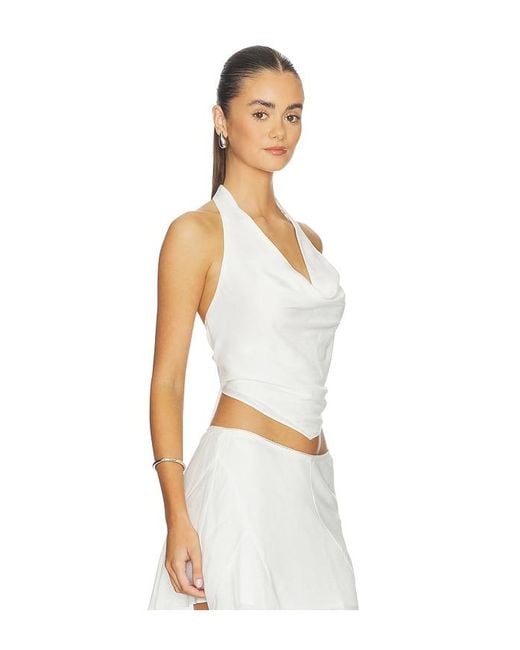Nia White Candela Top