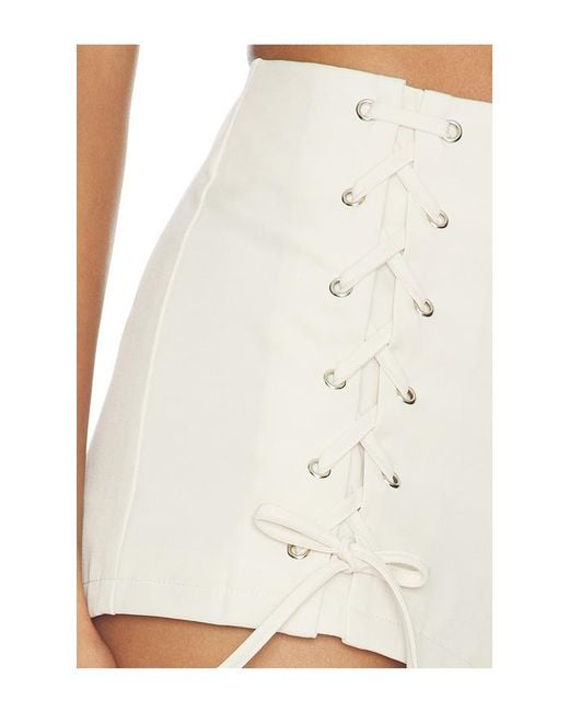 BY.DYLN White Vesper Micro Short