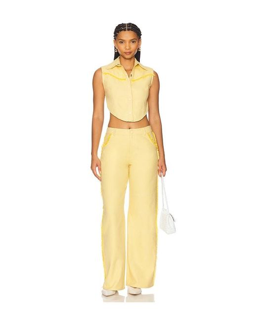 Rangel Yellow Sunny Pant