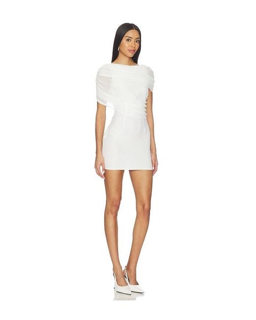 superdown White Bailey Mini Dress
