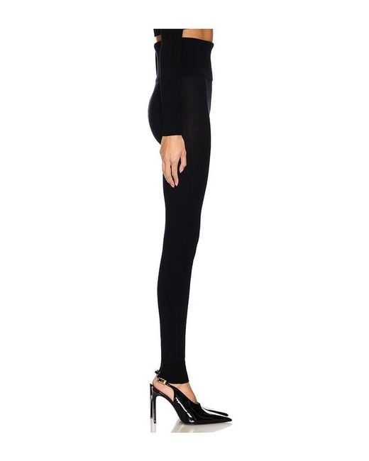 Wolford Black Wool-Ford Leggings