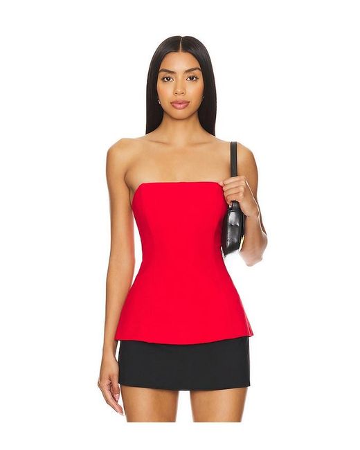 Lovers + Friends Red Noah Top