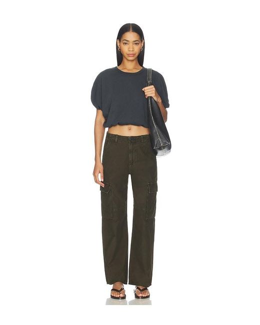 Citizens of Humanity Black Gia Bubble Tee