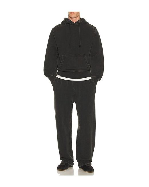 Entire studios Black Standard Hoodie for men