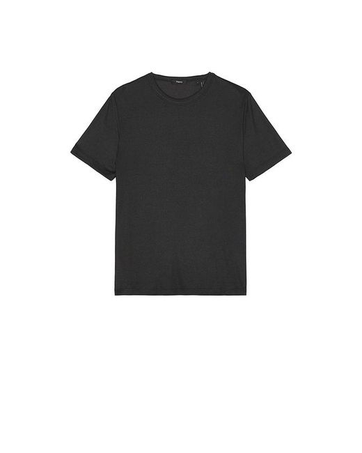 Theory Black Anemone Essential Tee for men