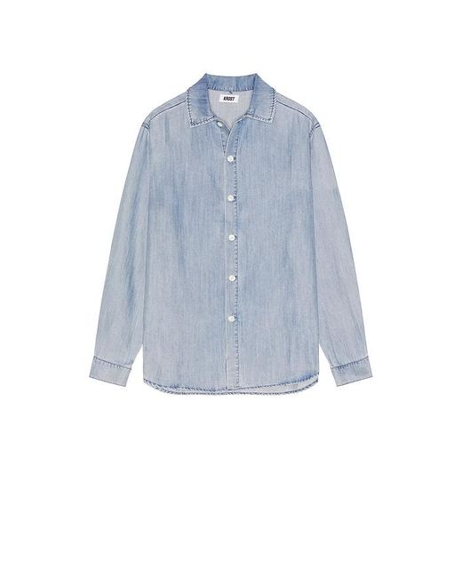 KROST Blue Oversized Denim Shirt for men