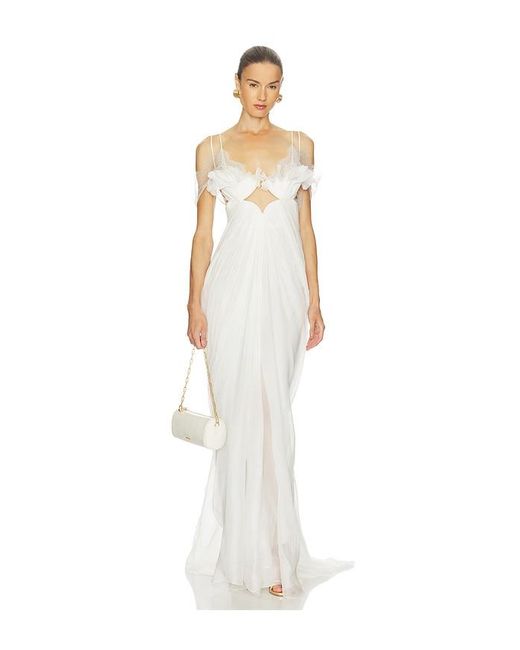 Maria Lucia Hohan White Yvette Bridal Dress