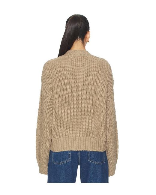 Tularosa Blue Zolene Mock Neck Sweater