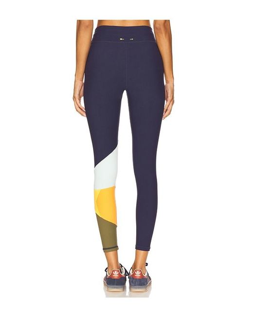 The Upside Blue Starburst 25In Midi Pant