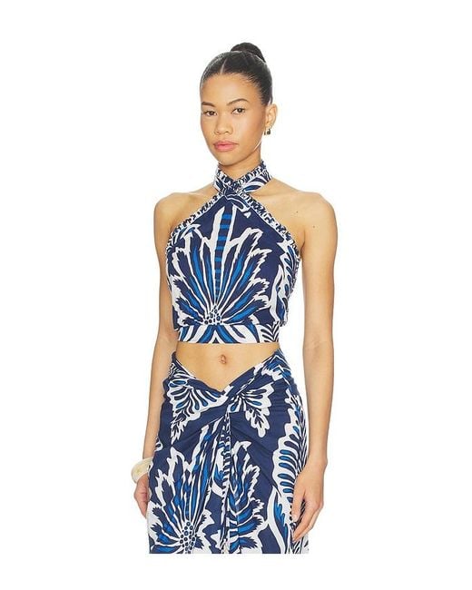 Poupette Blue Suma Top