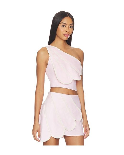 AZULU Pink Sandy Top