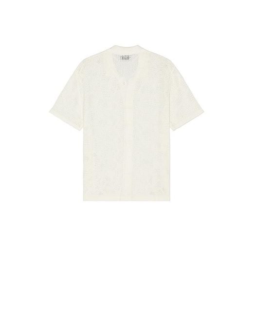 Runaway the Label White Keneth Shirt for men