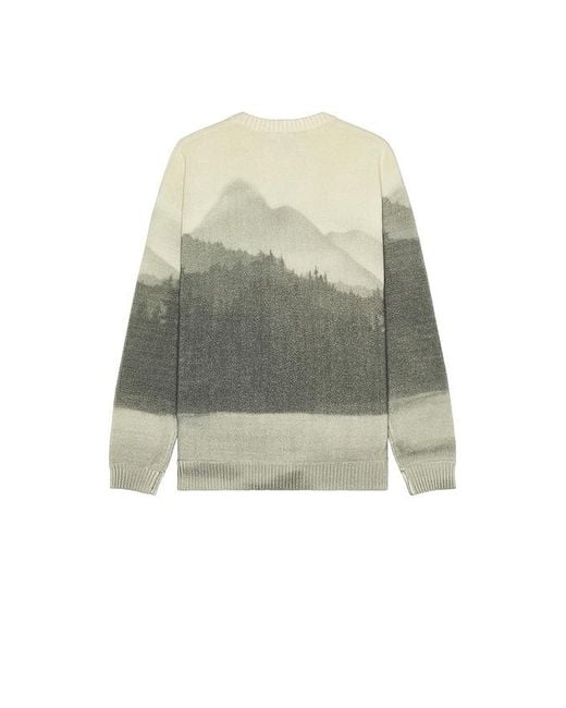 Scotch & Soda Multicolor Printed Dropped Shoulder Sweater for men