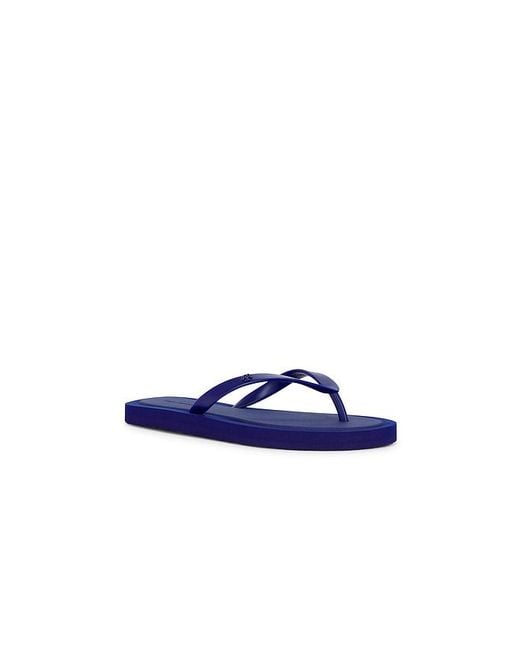 Tory Burch Blue Kira Padded Flip Flop