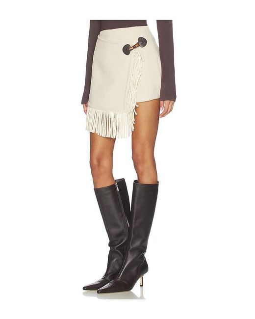Lovers + Friends White Whitney Skort