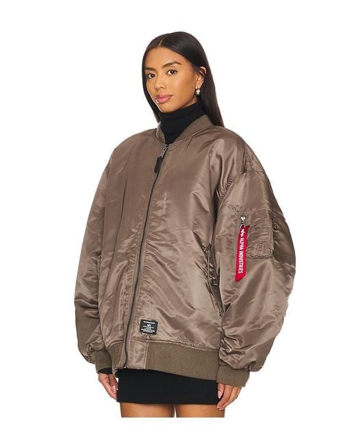 Oversized Alpha Industries Bomberjacke Alpha Industries Oversized